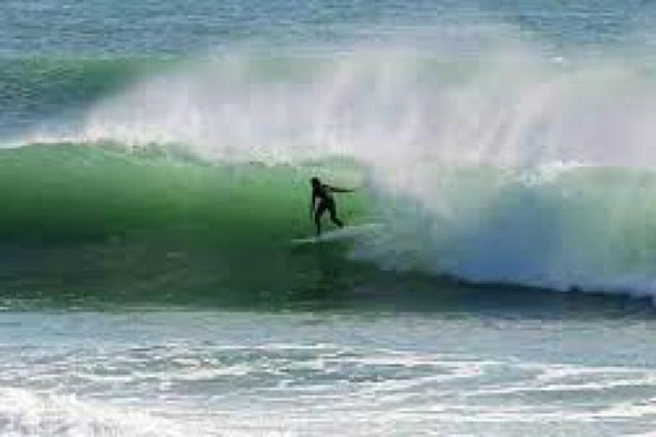 Surfing   - Matakana Island  