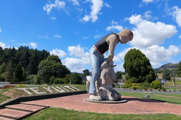 Te Kuiti Shearer Statue 