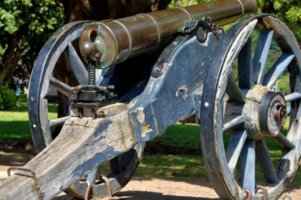 The Britomart Cannon - Akaroa
